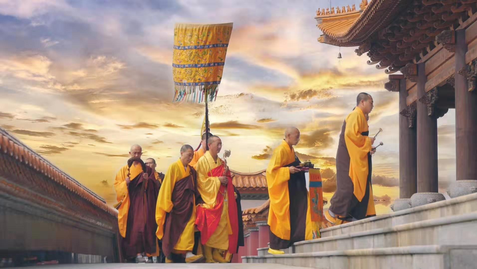 宝华寺启建水陆法会